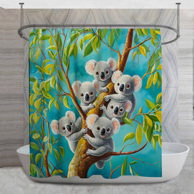 Rideau de douche Koalas