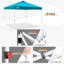 Pavillon escamotable 10 pi X P 10 Auvent en métal-65478074