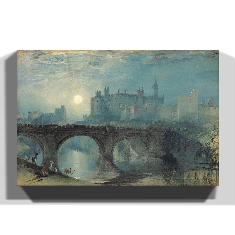 J.M.W. Turner - Wrapped Canvas Painting, 70cm H x 100cm W