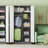 36 Inch Wide Metal Nordman Storage Cabinets with Lock and Adjustable Shelves(72'' H X 36'' W X 18'' D), White and Grey-813876211-813876210