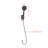 Black Handheld Shower Head With Temperature Display