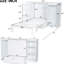 Twin Bed With Bedside Storage And Wardrobe - White, Space Option Shelf Functional Piece