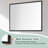Aluminium Rectangle Wall Mirror-96139755