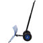 Dual-Bar Snow Shovel with Wheels, Adjustable Handle and 5-Position Blade for Driveways & Walkways-138218573-138218574