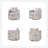 Nicha Upholstered Slipcovered Swivel Barrel Chair-839546246