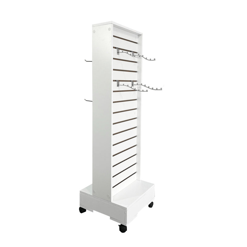 Double-Sided Slatwall Display