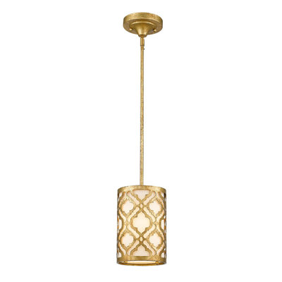 Jaxon 1-Light Single Cylinder Pendant