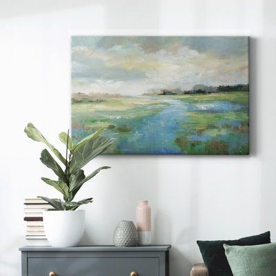Winding Stream-Gallery Wrapped Canvas