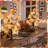 Fall Lighted Maple Tree Artificial Fall Tree LED Fall Decorations,2 Pcs