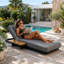 Garden Chair with Cushion-222531842