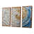 Toile avec cadre flottant brun