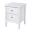 Uma 2 Drawer Bedside Table-1411045744