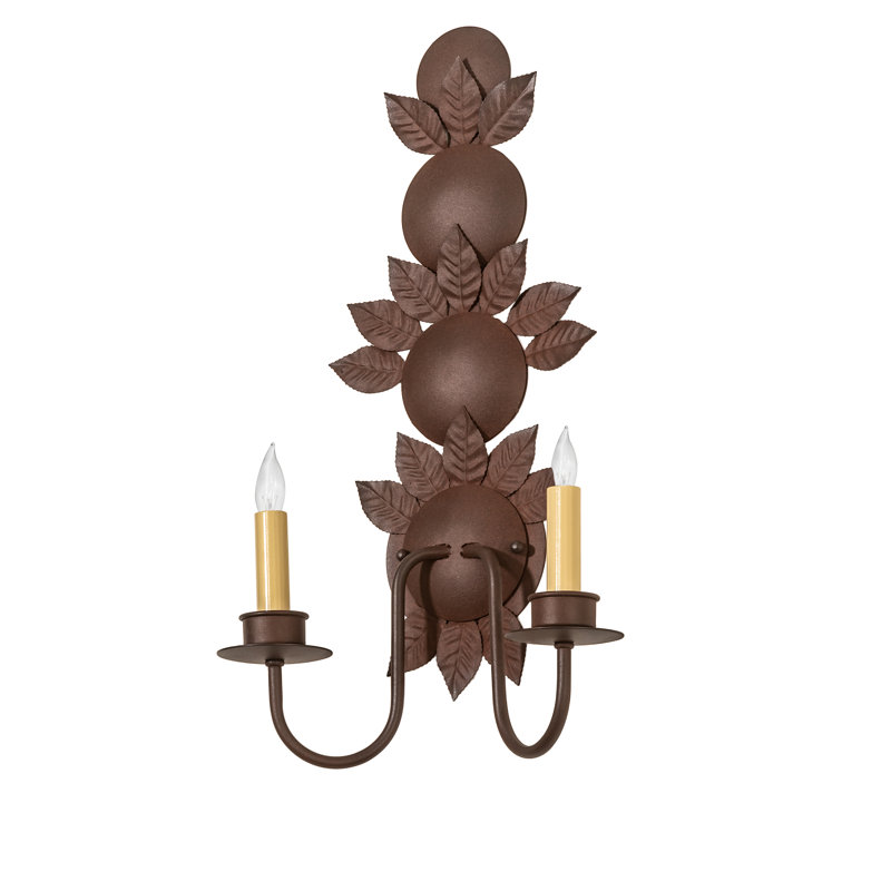 Tole 2 - Light Candle Wall Light