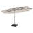 450cm X 270cm Rectangular Lighted Balcony Parasol-630297417