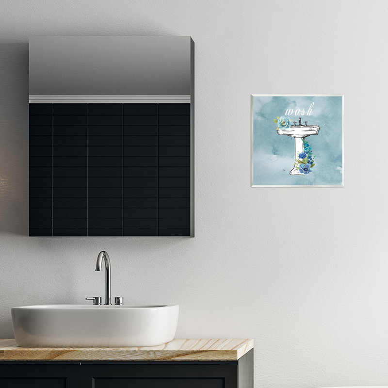 Plaque murale Floral Floral Rules, par Nan