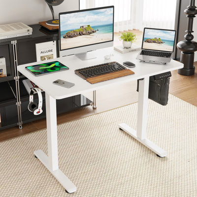 Radke Height Adjustable Rectangle Standing Desk -  The Twillery Co.Â®, 1F43C7F1E7EE472AAAEEDF4DEF7B55B7