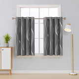 Spurgh Polyester Room Darkening Curtain Pair
