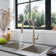 Nette Single-Handle Kitchen Faucet with Pull Down Sprayer 