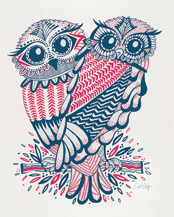 Cat Coquillette - Print, 50cm H x 40cm W x 3.8cm D, Wrapped Canvas