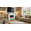 Tyson Castleton Fires & Fireplaces 100cm W White Electric Fireplace