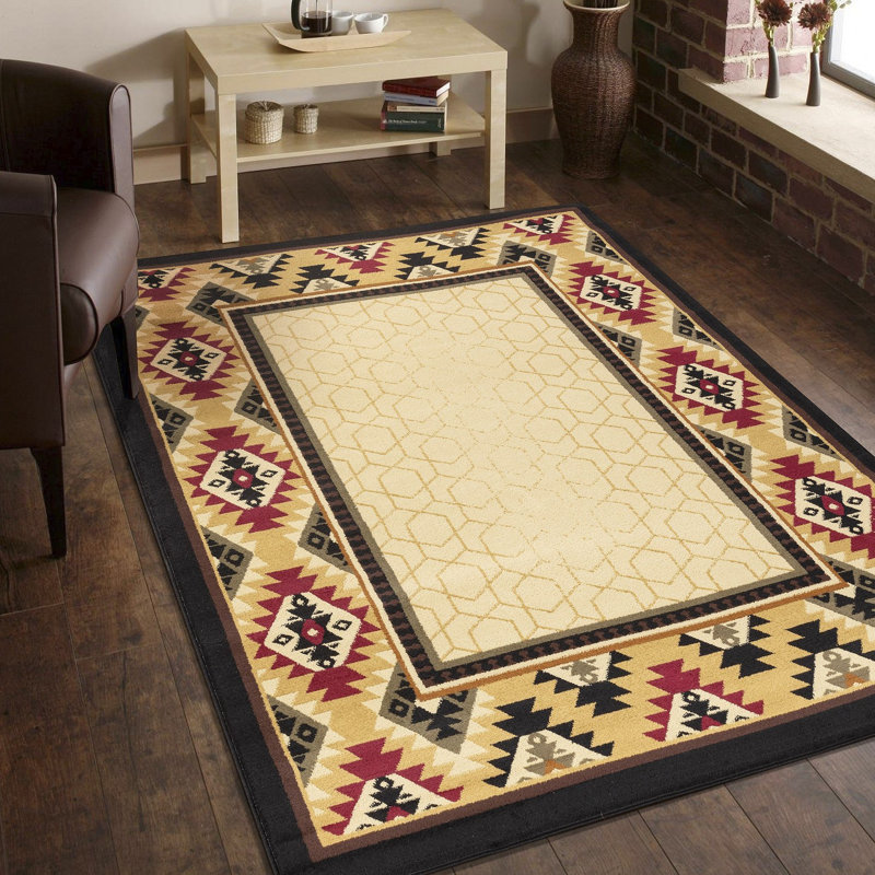 Southwest Area Rug, Rectangle 7'10" x 10'3"