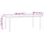 Gui 6 - Person Patio Dining Set Rectangular Table-1082340646