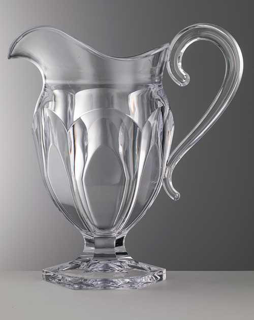 Roberta Acrylic Pitcher, Clear