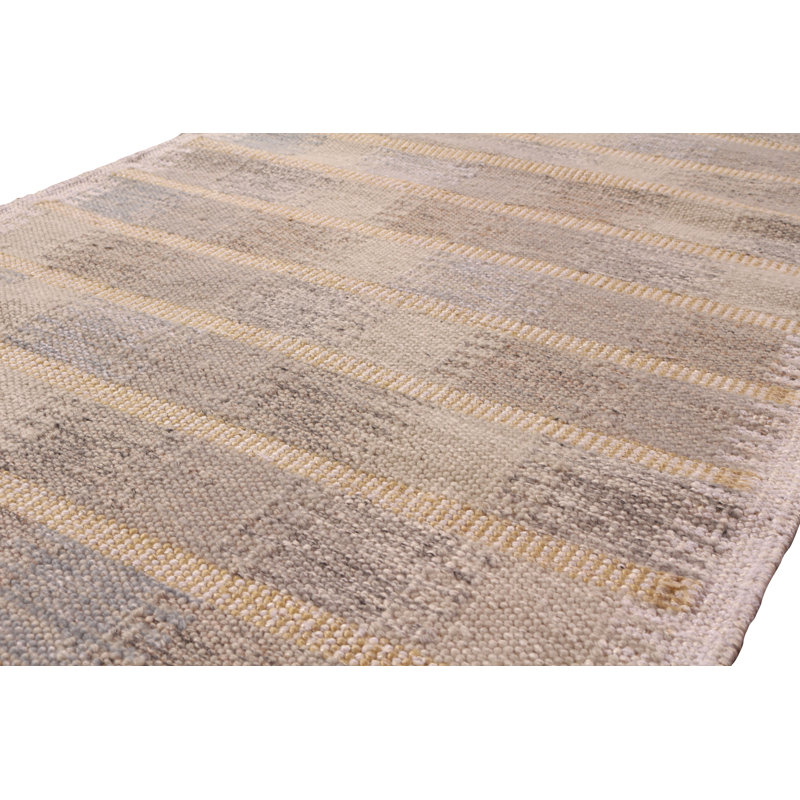 Wool Geometric Area Rug, Rectangle 13' x 19'
