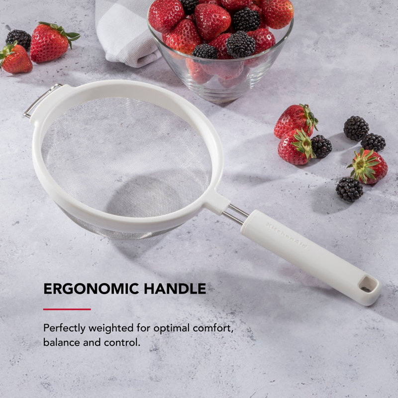 Kitchenaid Mesh Strainer, 7 Inch, Porcelain