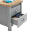 Natalie 46cm W Manufactured Wood Bedside Table