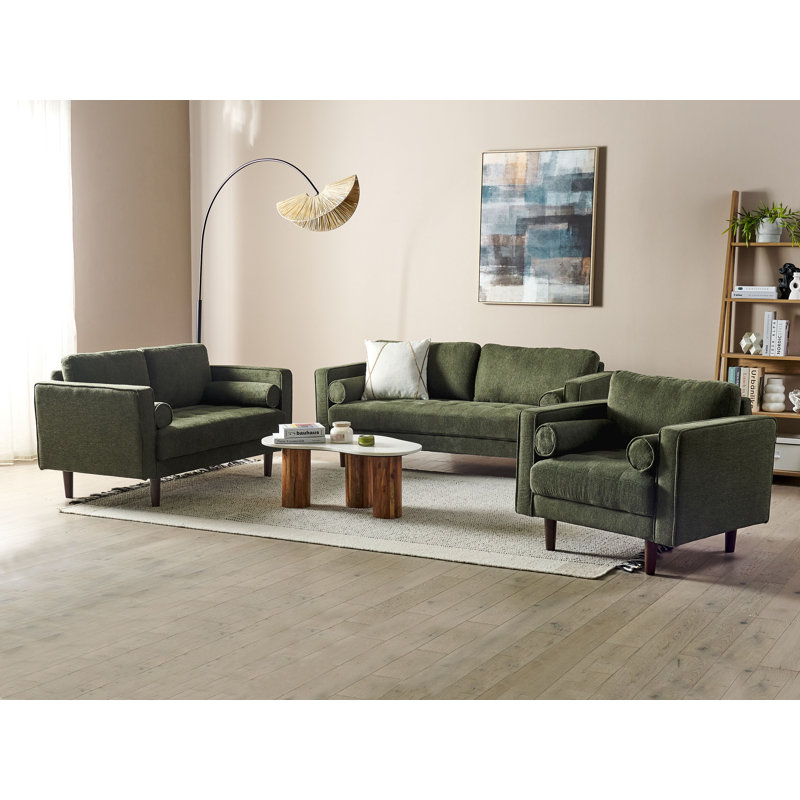Orrstown 3 - Piece Living Room Set, Green