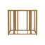 Table de bout en verre