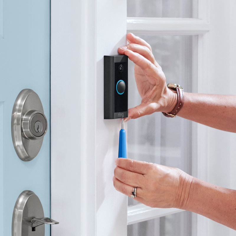Black Doorbell Kit