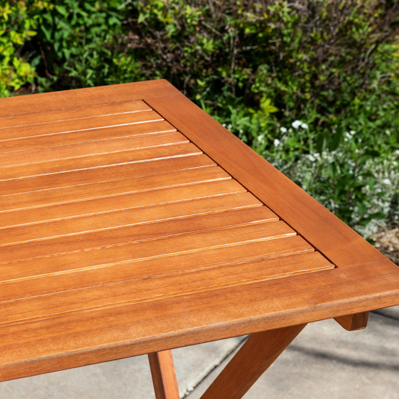 3 Eucalyptus Bistro - Natural Oil Finish, Resists Rot Outdoor Seating Option, Natural
