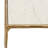 Evelynn Genuine Marble End Table