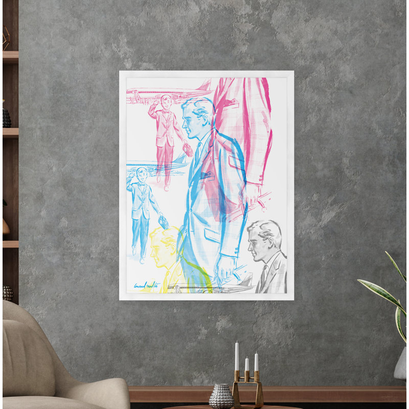 Airport Pickup In Cmyk Print