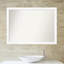 Miroir mural non biseauté blanc-1293271123