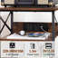 Record Player Stand With Charging Station-425874542