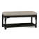 Summer Retreat Wicker Shelf Storage Bench