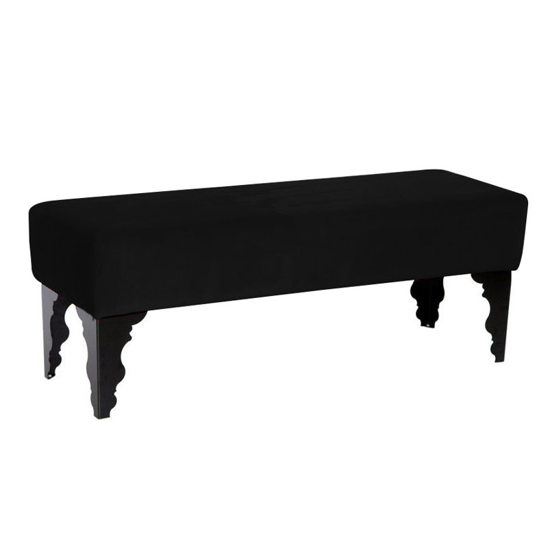 Artedeco Upholstered Bench, Black