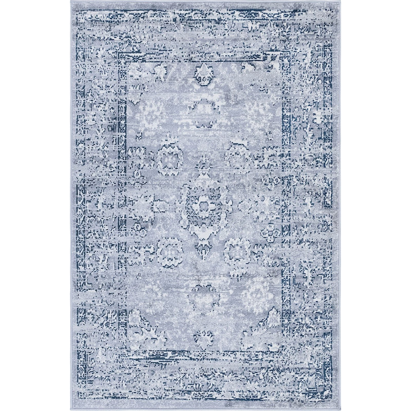 Endel Abstract Indoor Rug, Rectangle 4' x 6'
