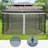 Outsunny 10' X 13' Replacement Mesh Sidewall Netting For Patio Gazebos And Canopy Tents With Zippers (Sidewall Only)