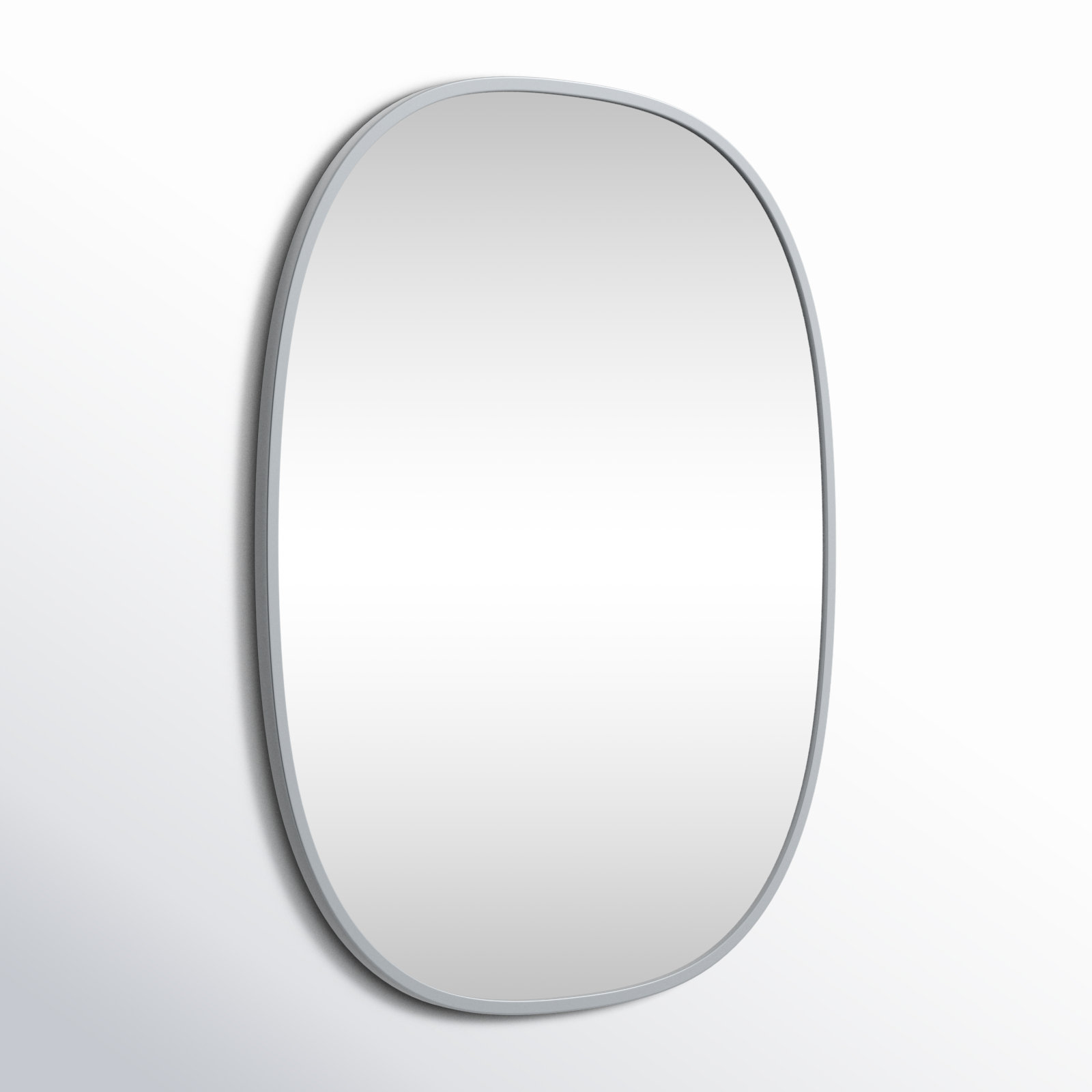 Sabine Accent Mirror, Silver, 40" x 30"