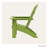 POLYWOOD Vineyard Curveback Resin Adirondack Chair-27659458
