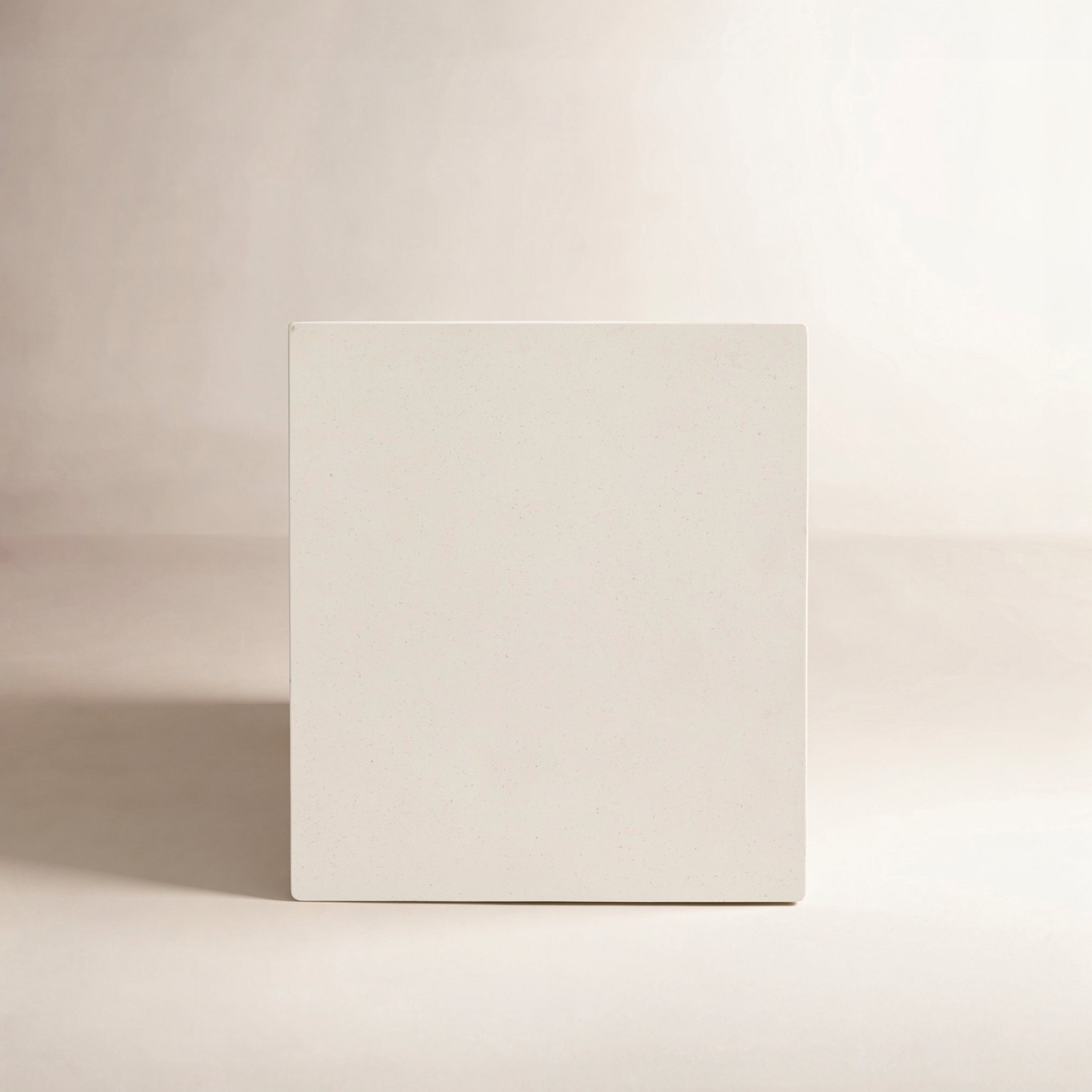 Stewartville Square Accent Table, White