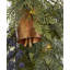 Mixed Mica Foliage with Blueberries and Harmony Bells 30in Wreath Pre-Lit Fairy Lights B/O