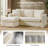 Wimberly 85" Slipcovered Down Fill Sofa with Interchangeable Chaise Lounge-1963314731