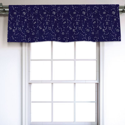 Sateen Ruffled Window Valance