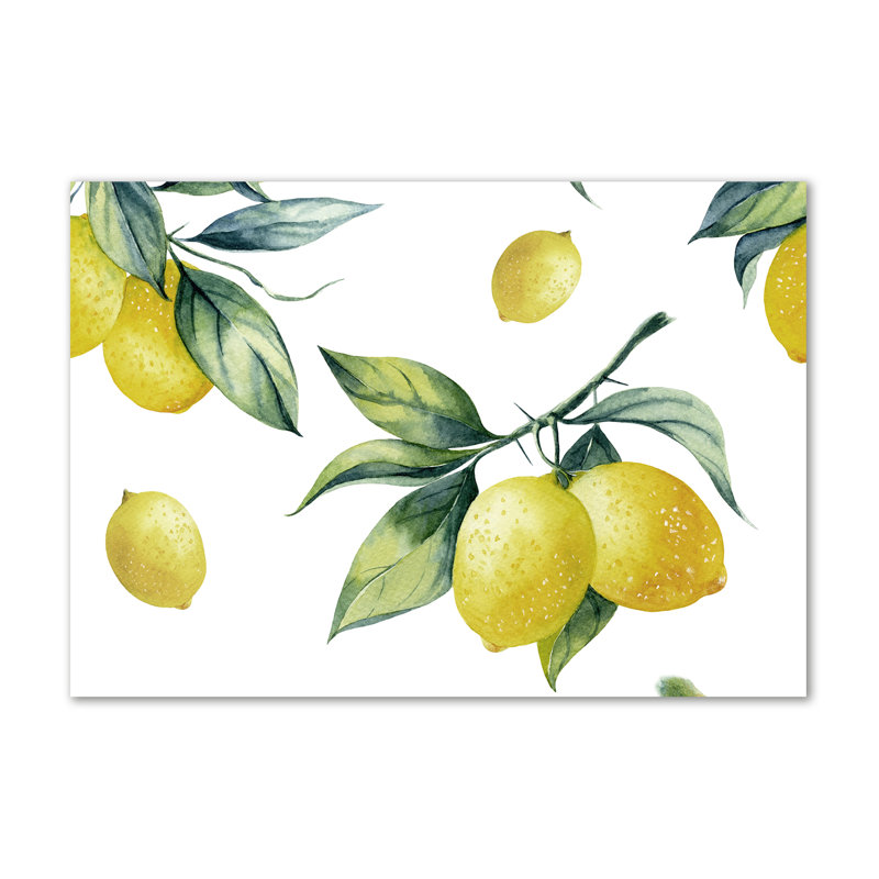 Lemons - Wrapped Canvas Print
