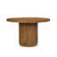 Table de salle à manger à piédestal en bois D47X30
